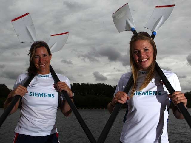 Rowing pair set Olympic record
