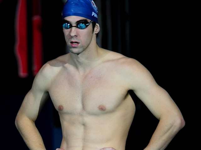 Phelps books 100m butterfly final