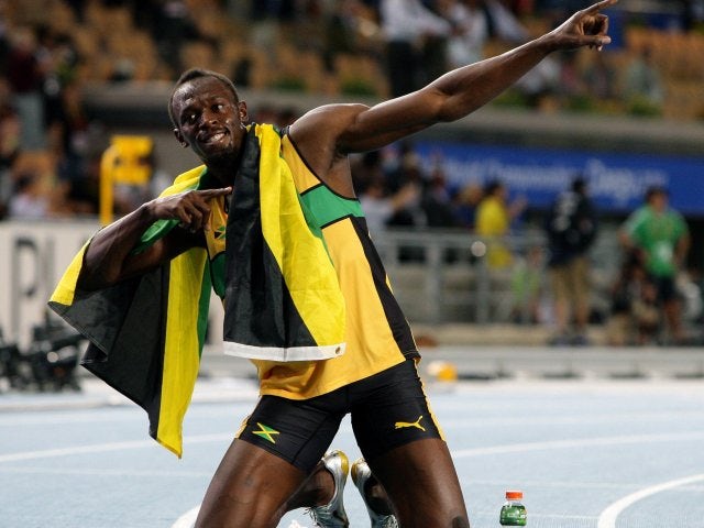 Bolt drawn in lane seven