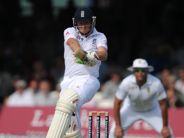 Bairstow falls short of century in morning session