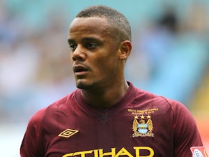 Kompany out of Liverpool clash