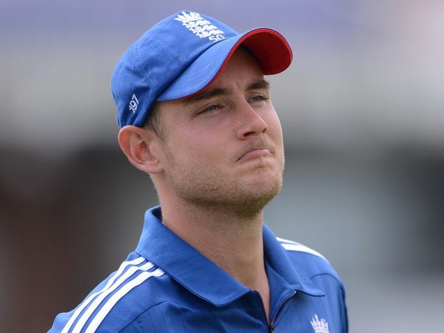 Broad receives Cook backing