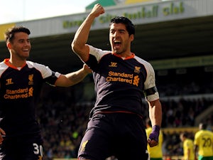 Rodgers delighted with Suarez's display