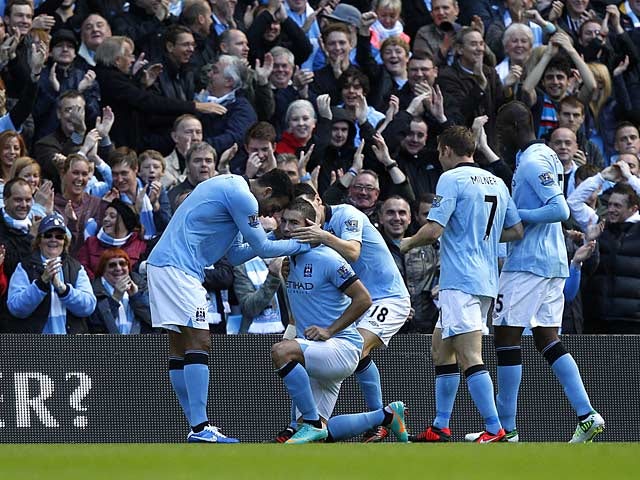 Man City players gagged