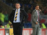 An angry Craig Levein