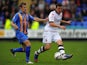Walsall's Andy Butler and Shrewsbury's Paul Parry