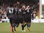 Celtic players celebrate