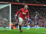 Wayne Rooney scores for United