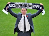 Dougie Freedman is unveiled as the new manager of Bolton Wanderers