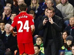 Team News: Allen starts for Liverpool