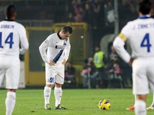 Inter suffer defeat at Atalanta