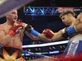 Nathan Cleverly fighting Shawn Hawk