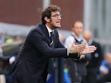 Sampdoria coach Ciro Ferrara