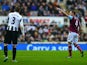 Kevin Nolan scores the opener for West Ham