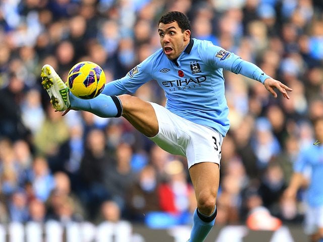 Team News: Tevez drops out for Man City