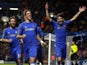 Fernando Torres celebrates scoring for Chelsea