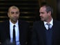 Roberto Di Matteo and Steve Clarke on November 17, 2012