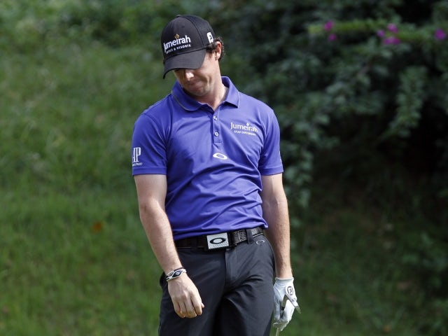 Rory McIlroy fails to make the cut at the Hong Kong Open on November 16, 2012