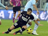 Sebastian Giovinco in action for Juventus on November 17, 2012