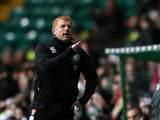 Neil Lennon during the match against Inverness Caledonian Thistle on November 24, 2012