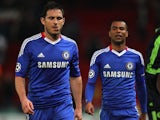 Frank Lampard and Ashley Cole in 2011