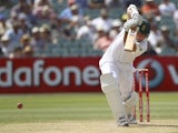South Africa captain Graeme Smith bats against Australia on November 23, 2012