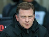 Coventry City manager Mark Robins during the match against Portsmouth on November 24, 2012