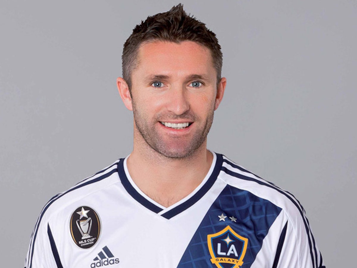 Adidas La Galaxy Robbie Keane Home Player T-Shirt S