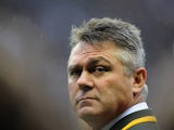 South's Africa's coach Heyneke Meyer during the match against England on November 24, 2012