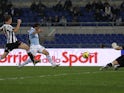 Alvaro Gonzalez scores for Lazio on November 27, 2012
