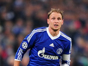 Schalke's Benedikt Howedes on November 6, 2012