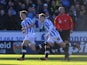 Chris Atkinson scores the first for Huddersfield on December 1, 2012