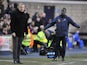 Charlton Athletic manager Chris Powell and Millwall manager Kenny Jackett on the touchline on December 1, 2012