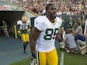 Green Bay Packers wide receiver Greg Jennings on August 3, 2012
