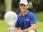 Martin Kaymer with the Nedbank Golf Challenge trophy on December 2, 2012
