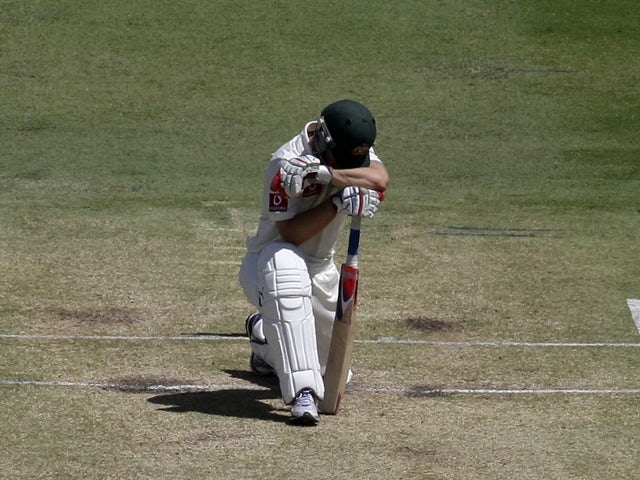 Australia's Matthew Wade on December 1, 2012