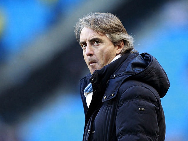 Mancini blasts misfiring strikers