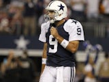 Dallas Cowboys' Tony Romo on November 22, 2012