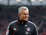 Bayern Munich head coach Jupp Heynckes during the match against Augsburg on December 8, 2012