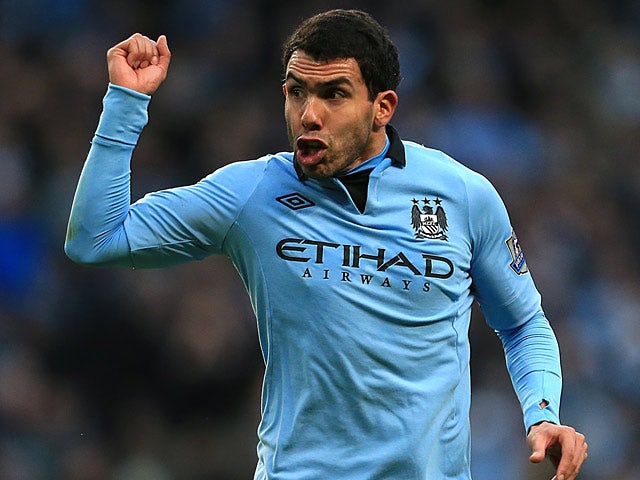 Tevez absent for 