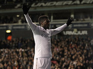 Team News: Adebayor starts for Spurs