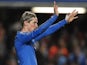 Chelsea striker Fernando Torres celebrates a goal against Nordsjaelland on December 5, 2012