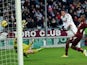 AC Milan's Giampaolo Pazzini scores in his side's 4-2 win over Torino on December 9, 2012