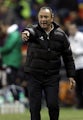 Levante coach Juan Ignacio Martinez Jimenez on the touchline on December 6, 2012