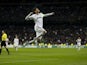 Kaka's Real Madrid celebrates his goal against Ajax on December 4, 2012