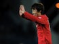 Cardiff's Kim Bo-Kyung celebrates his goal on December 7, 2012