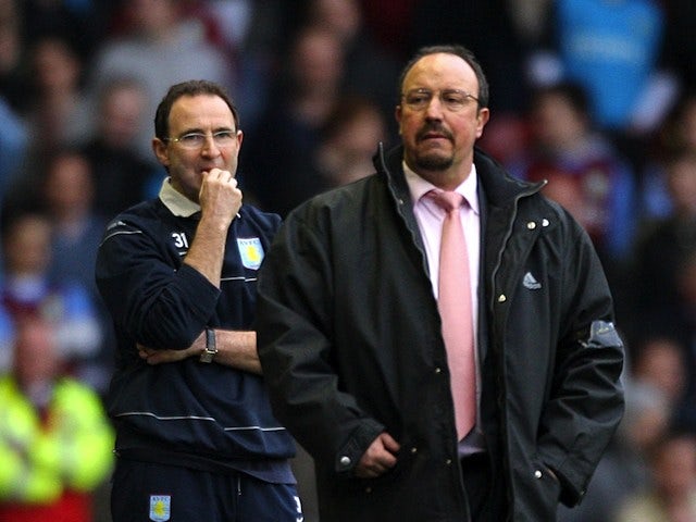 File photo of Martin O'Neill and Rafa Benitez from 2009