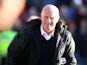 Dundee United manager Peter Houston on the touchline during the match against rivals Dundee on December 9, 2012