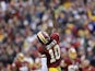 RG3 celebrates another touchdown pass against the Ravens on December 9, 2012