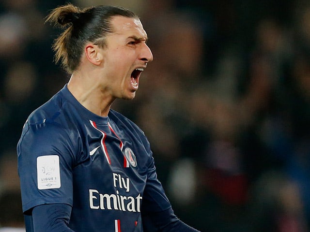 Ibrahimovic bags a hat-trick for PSG